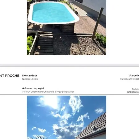 Garte Hiesel La Maison De Jardin Piscine Ete 2026 別荘 *